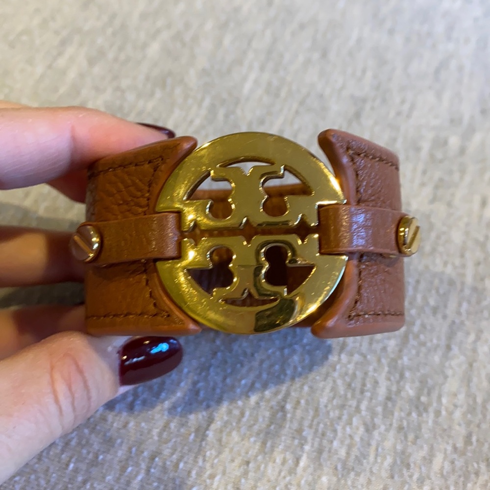Tory Burch Leather Cuff
